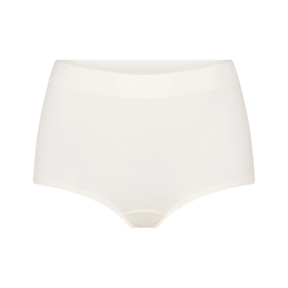 SKIMS Cream High-Waisted Briefs